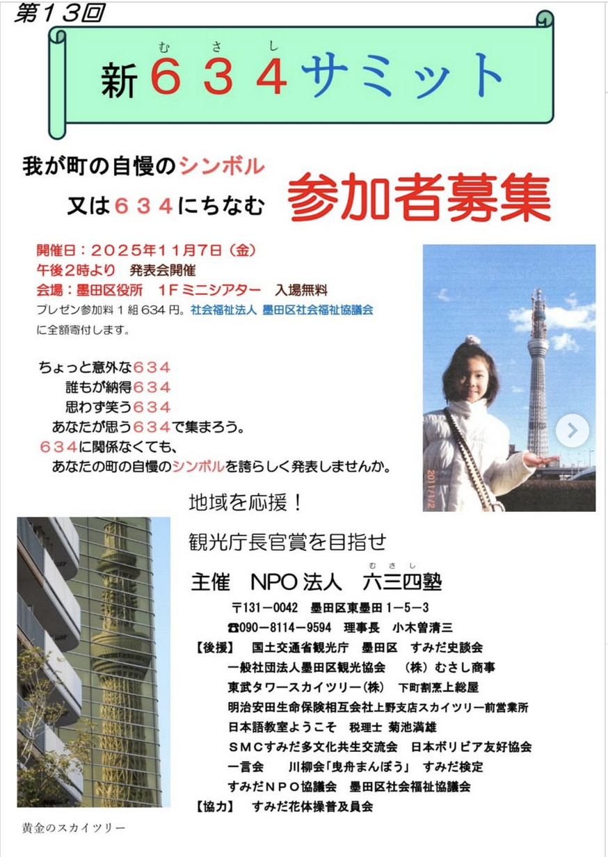 第13回 新634サミット