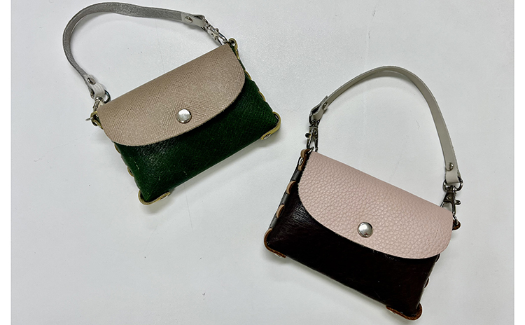 【世界に1つだけの革のミニポーチ作り】大関鞄工房