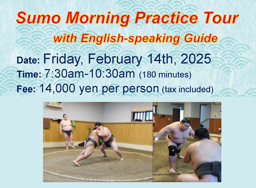 Sumo Morning Practice Tour