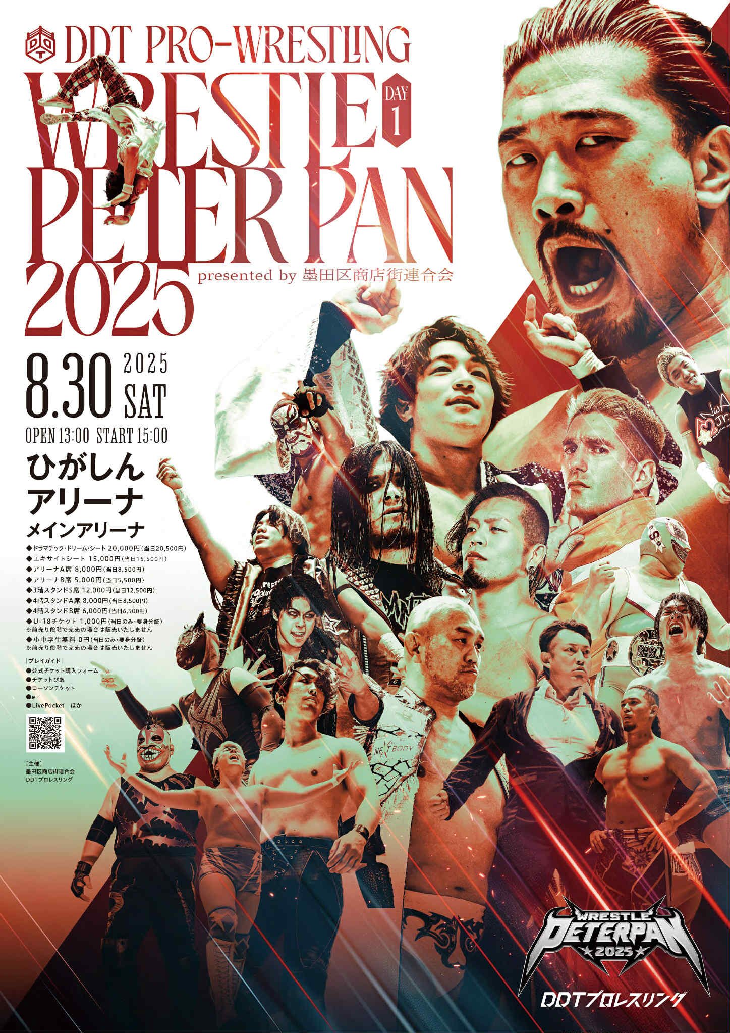 DDTプロレス　ひがしんアリーナ大会