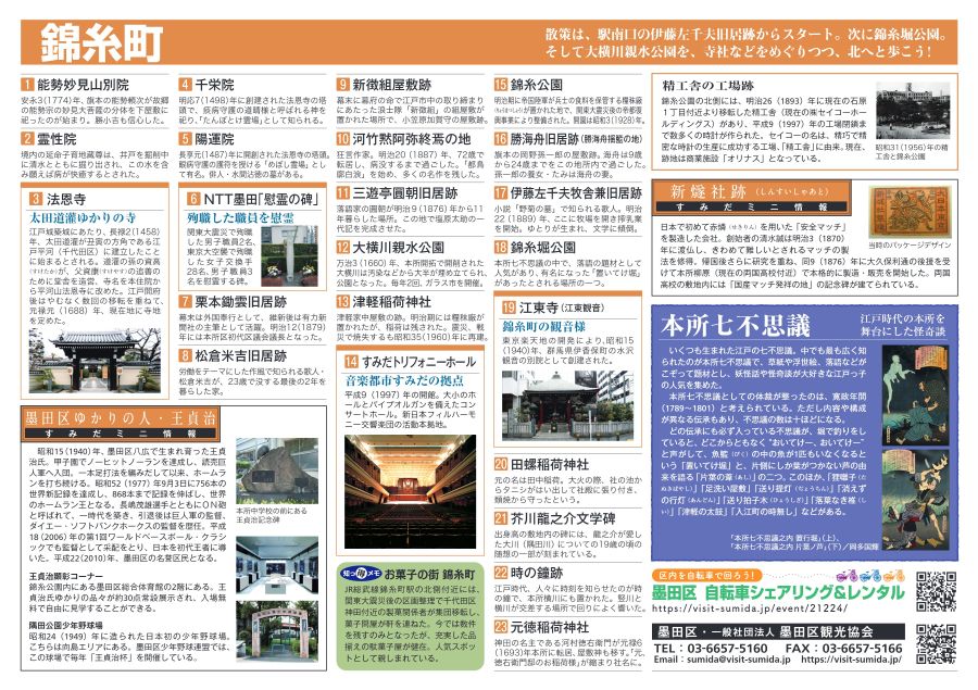 錦糸町エリアマップ